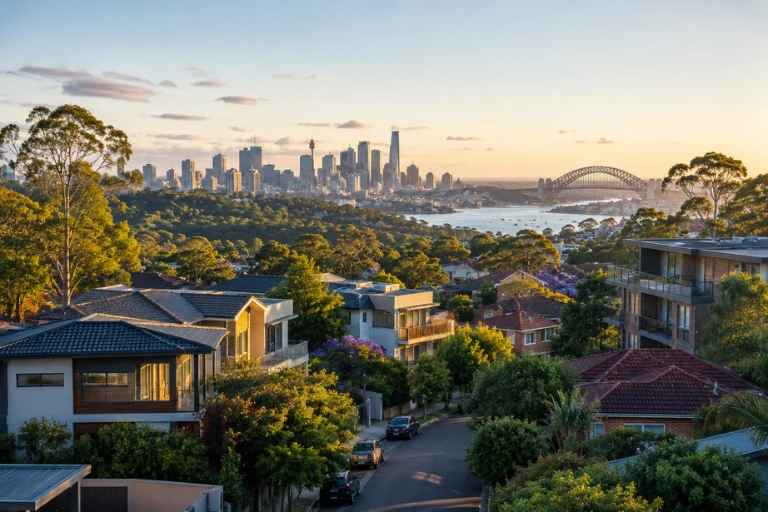 Upper North shore in Sydney